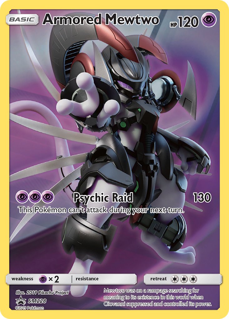 Armored Mewtwo - SM228 - Promo - Card Cavern
