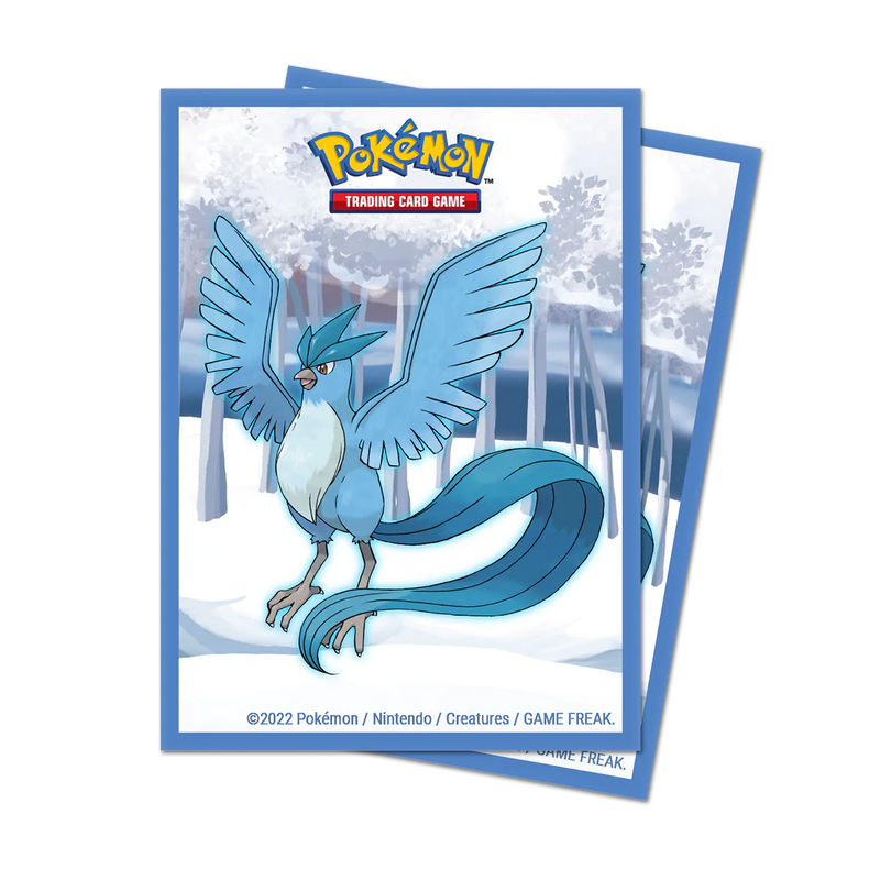 Pokemon Frosted Forest Standard Deck Protector 65 ct. - Ultra Pro Card Cavern Trading Cards, LLC Pokemon Frosted Forest Standard Deck Protector 65 ct. - Ultra Pro Card Cavern Trading Cards, LLC