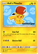 Ash's Pikachu - SM113 - Promo - Card Cavern