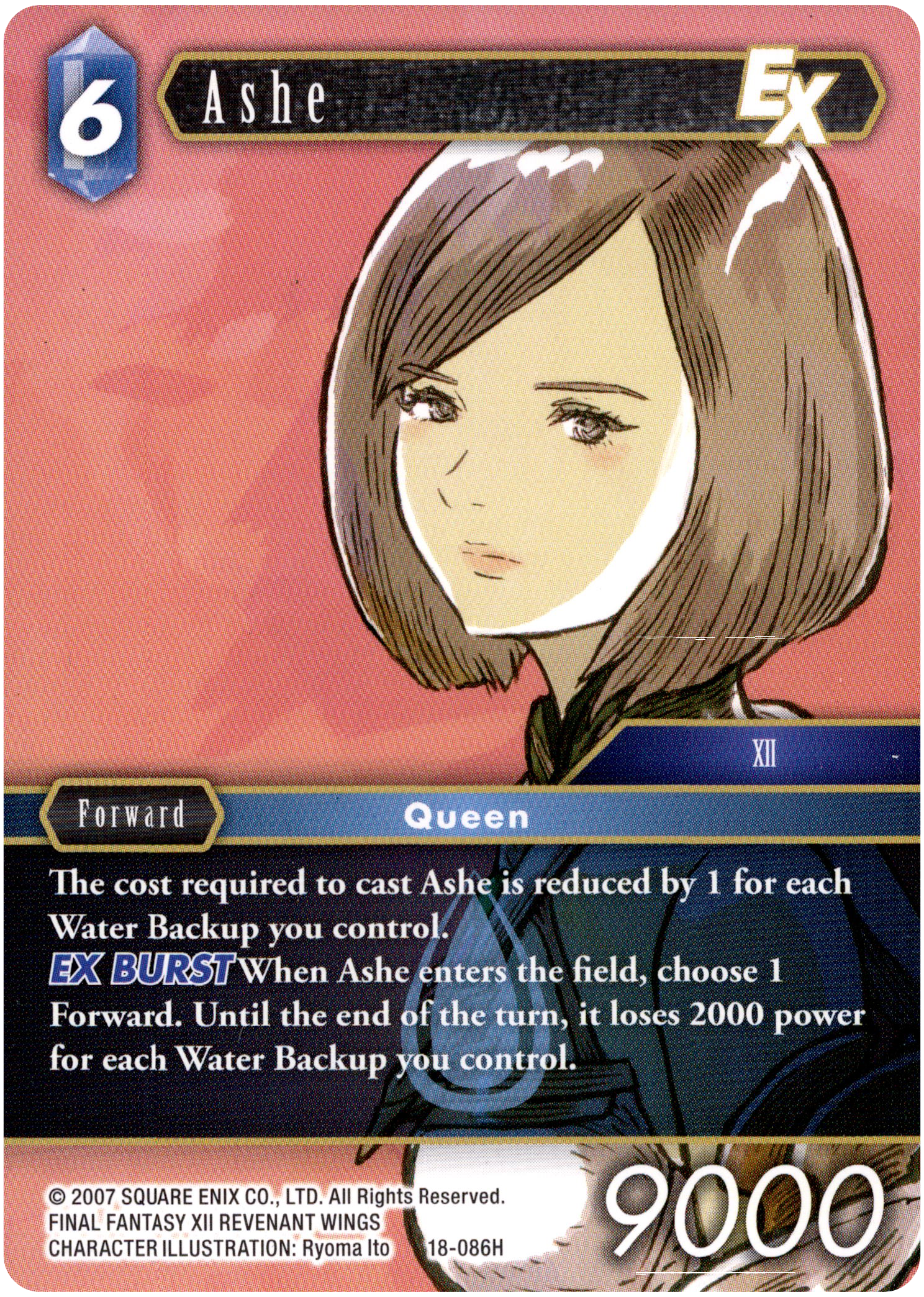 Ashe EX - 18-086H - Resurgence of Power - Card Cavern