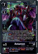 Astamon (Box Topper) - BT12-081 U - Across Time - Foil - Card Cavern