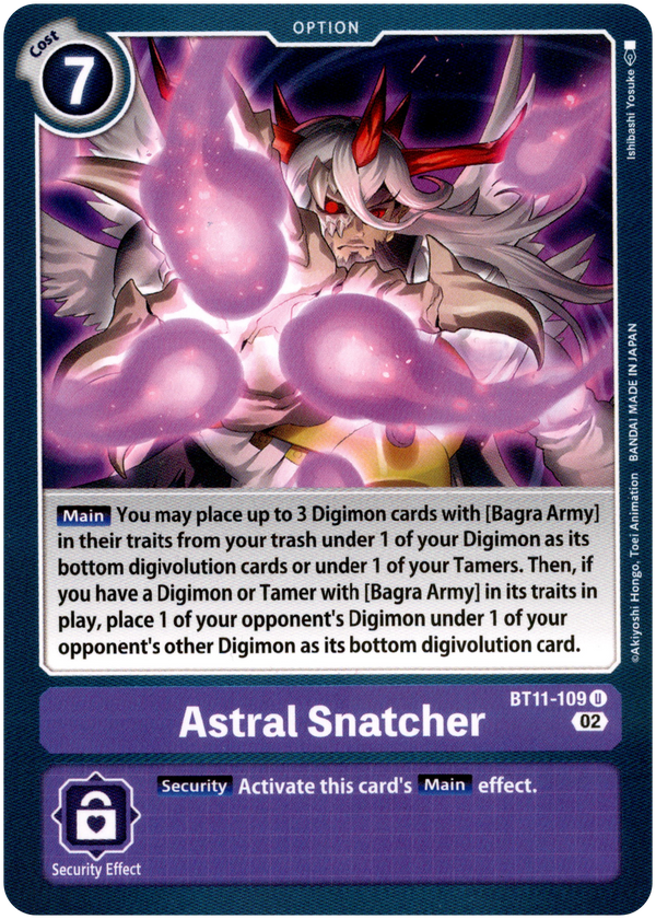 Astral Snatcher - BT11-109 U - Dimensional Phase - Card Cavern