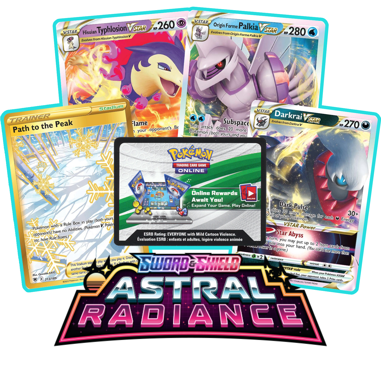 Astral Radiance PTCGL Code - Card Cavern