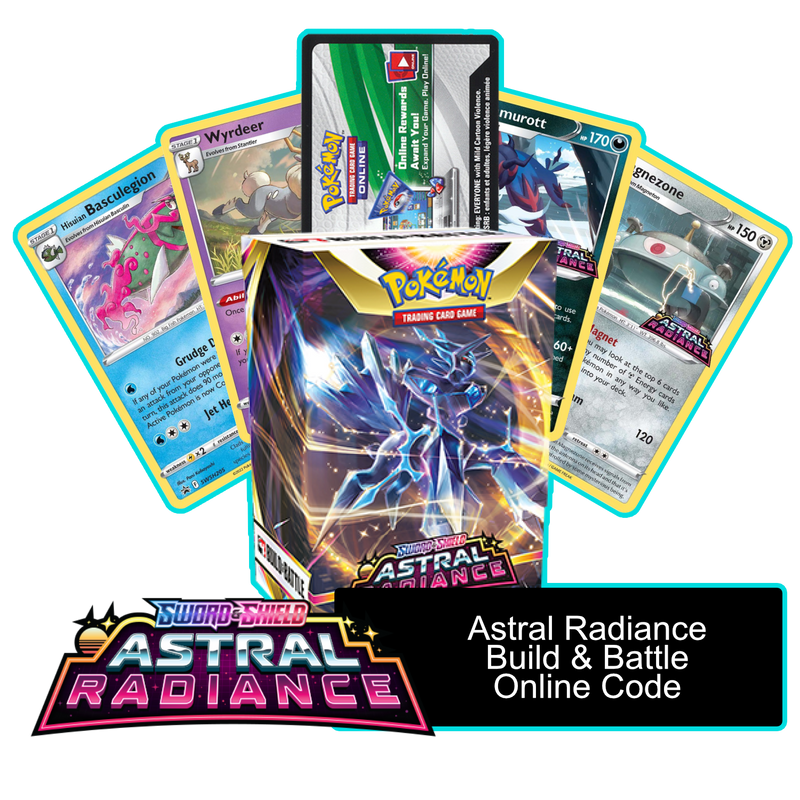 Astral Radiance Build & Battle Box - 1 of 4 Promos - PTCGL Code - Card Cavern