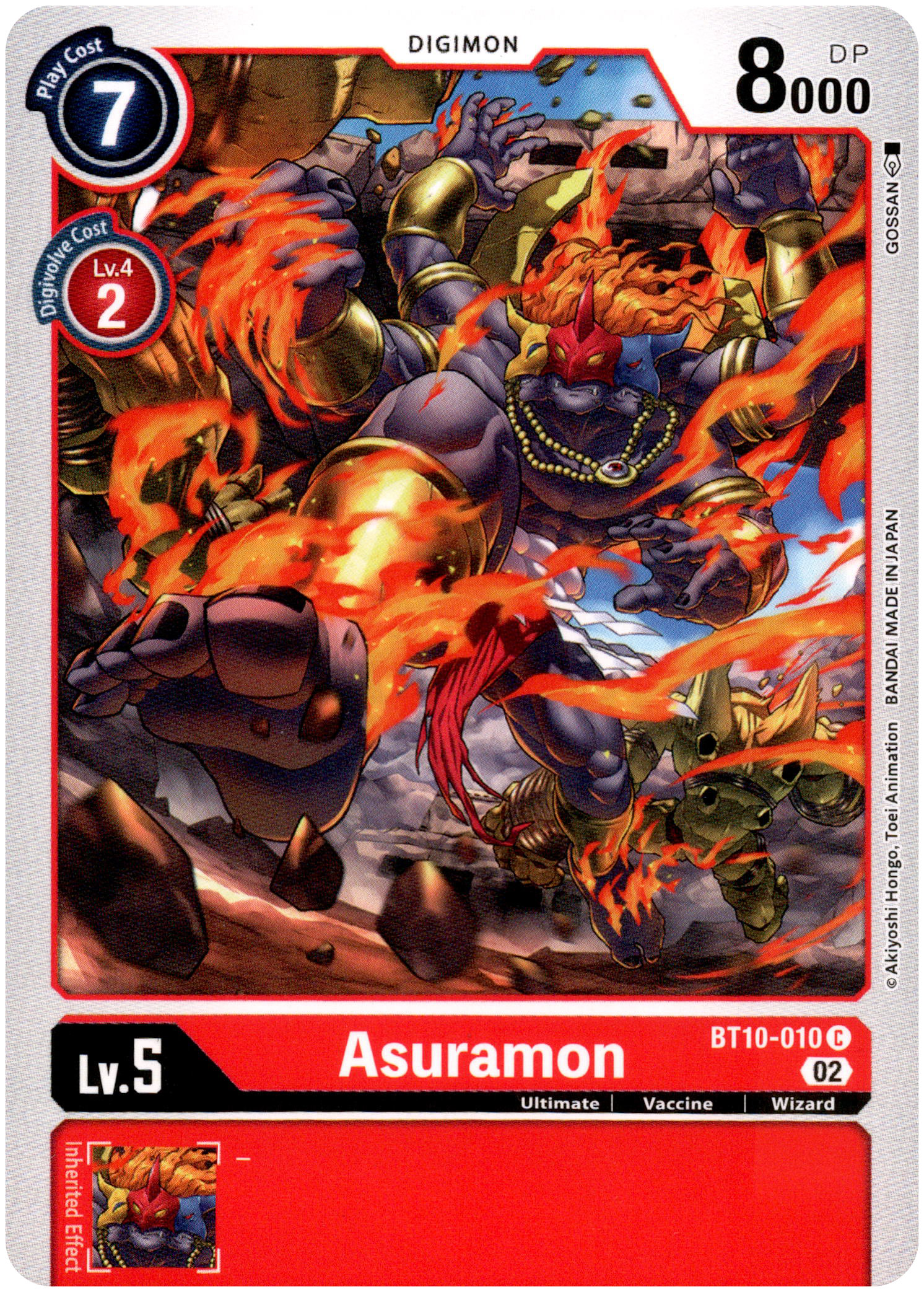 Asuramon - BT10-010 C - Xros Encounter - Card Cavern