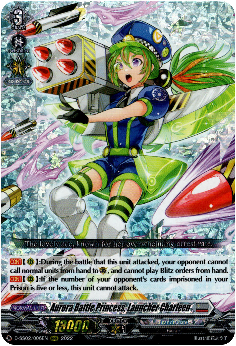 Aurora Battle Princess, Launcher Charleen - D-SS02/006EN - Festival Collection 2022 - Card Cavern
