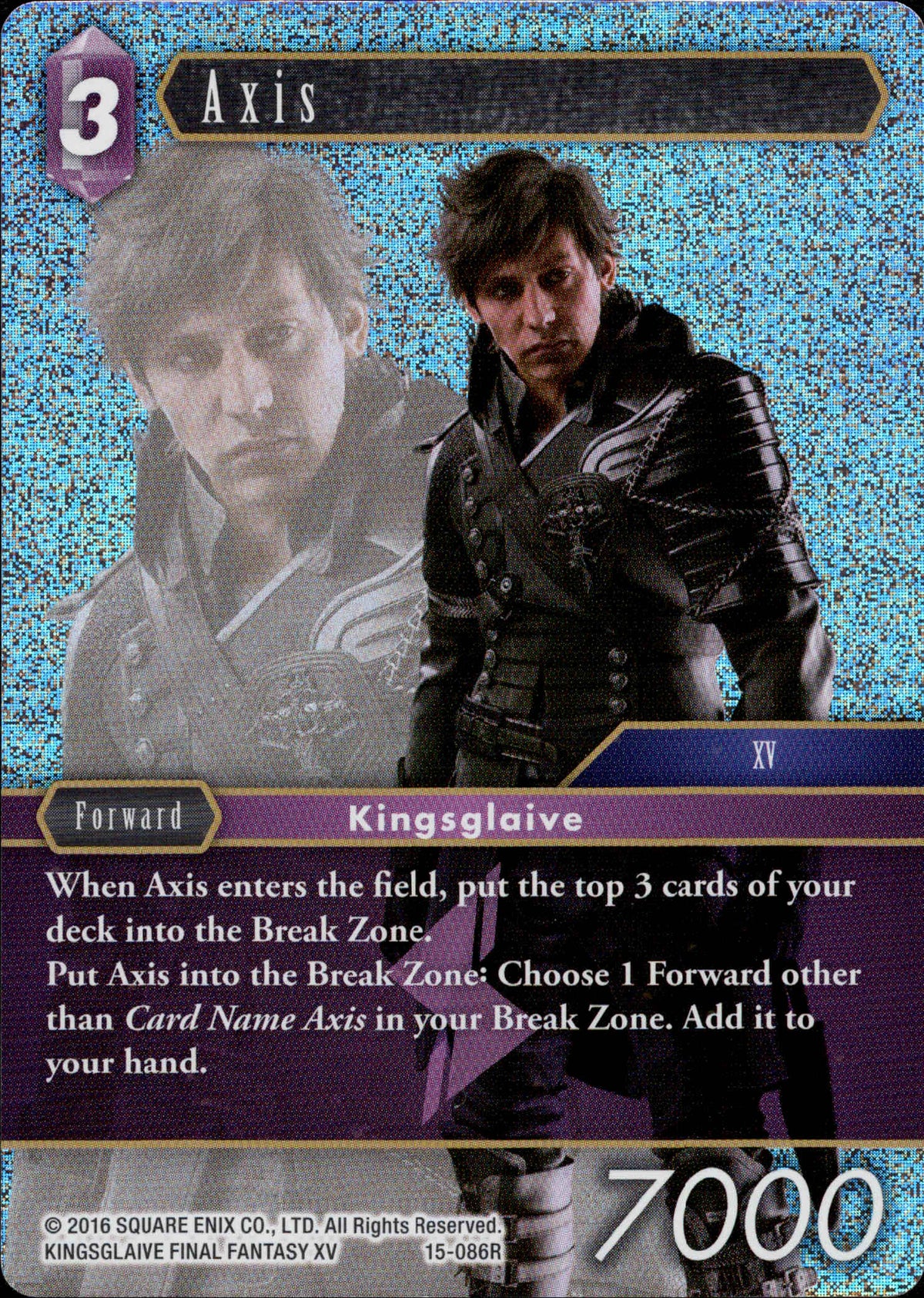 Axis - 15-086R - Crystal Dominion - Foil - Card Cavern