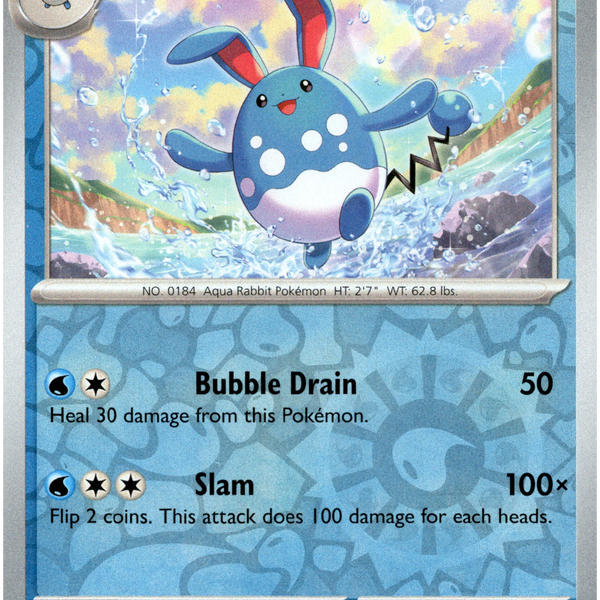 Azumarill - 045/193 - Paldea Evolved - Reverse Holo Card Cavern Trading Cards, LLC Azumarill - 045/193 - Paldea Evolved - Reverse Holo Card Cavern Trading Cards, LLC