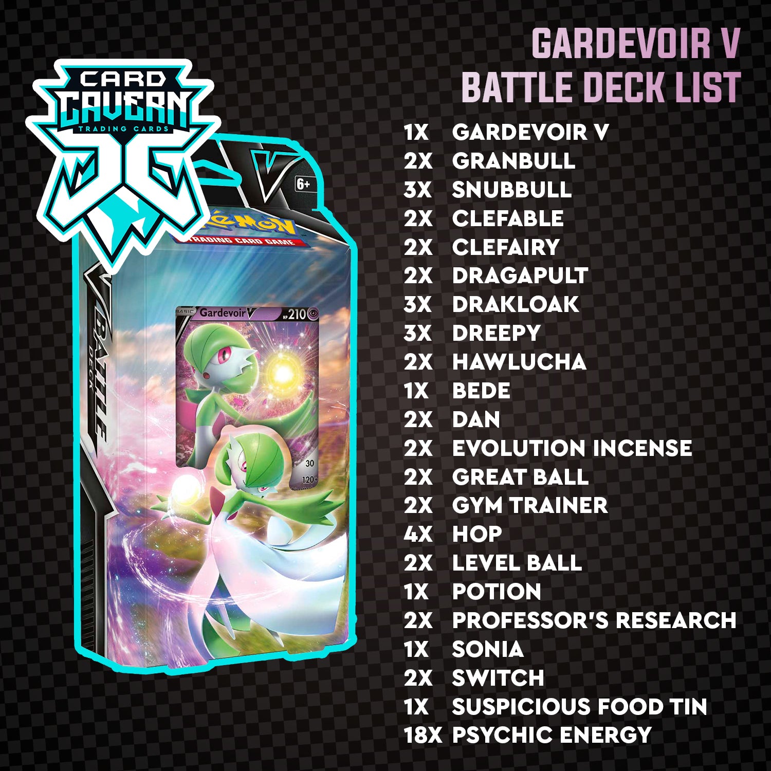 Gardevoir V Battle Deck - PTCGL Code - Card Cavern