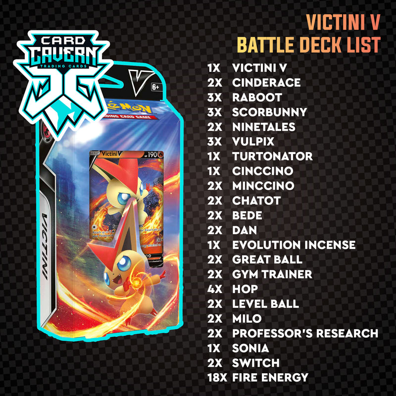 Victini V Battle Deck - PTCGO Code - Card Cavern