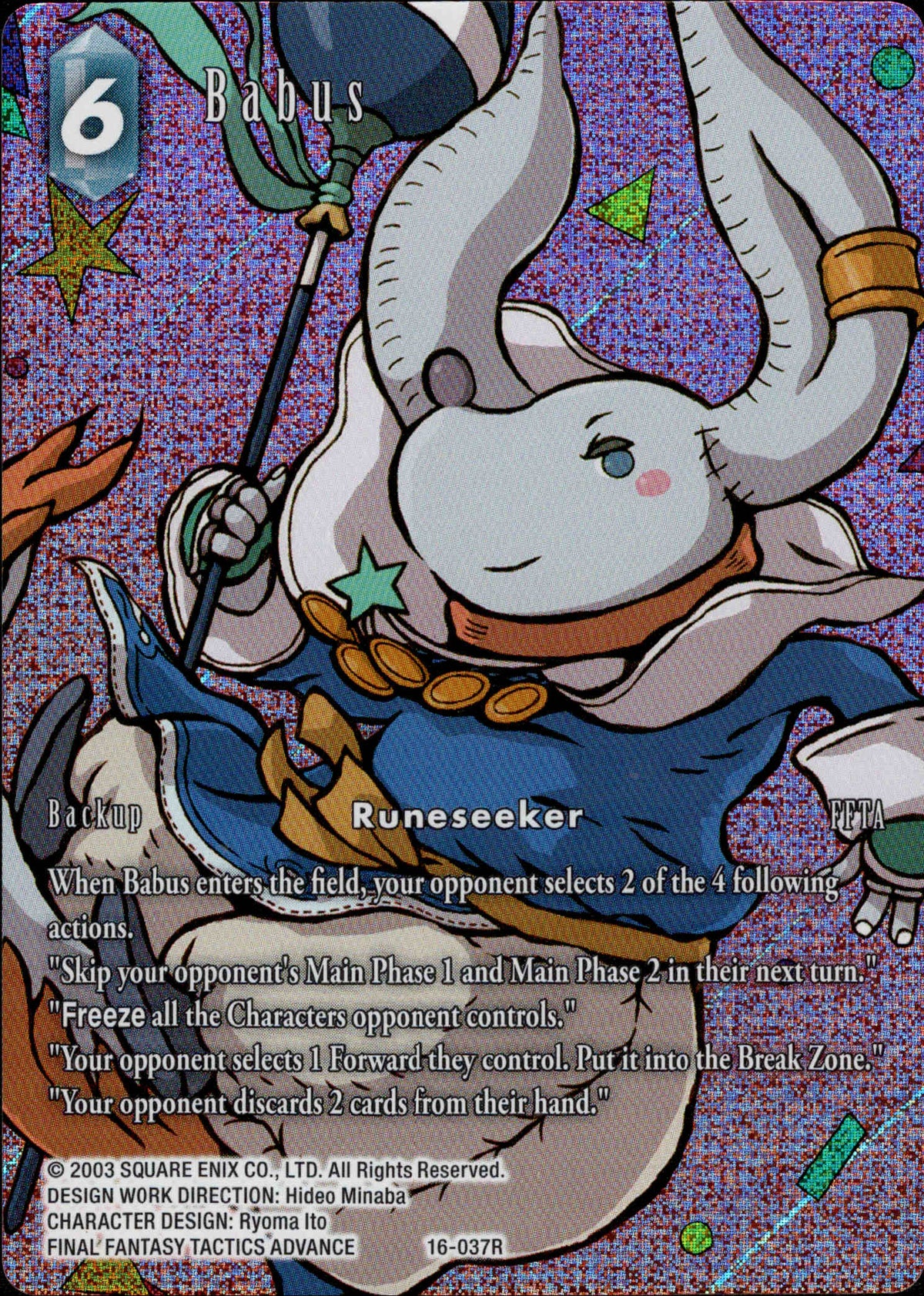 Babus Full Art - 16-037R - Emissaries of Light - Foil - Card Cavern