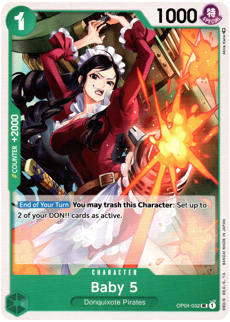 Baby 5 - OP04-032 UC - Kingdoms of Intrigue - Card Cavern