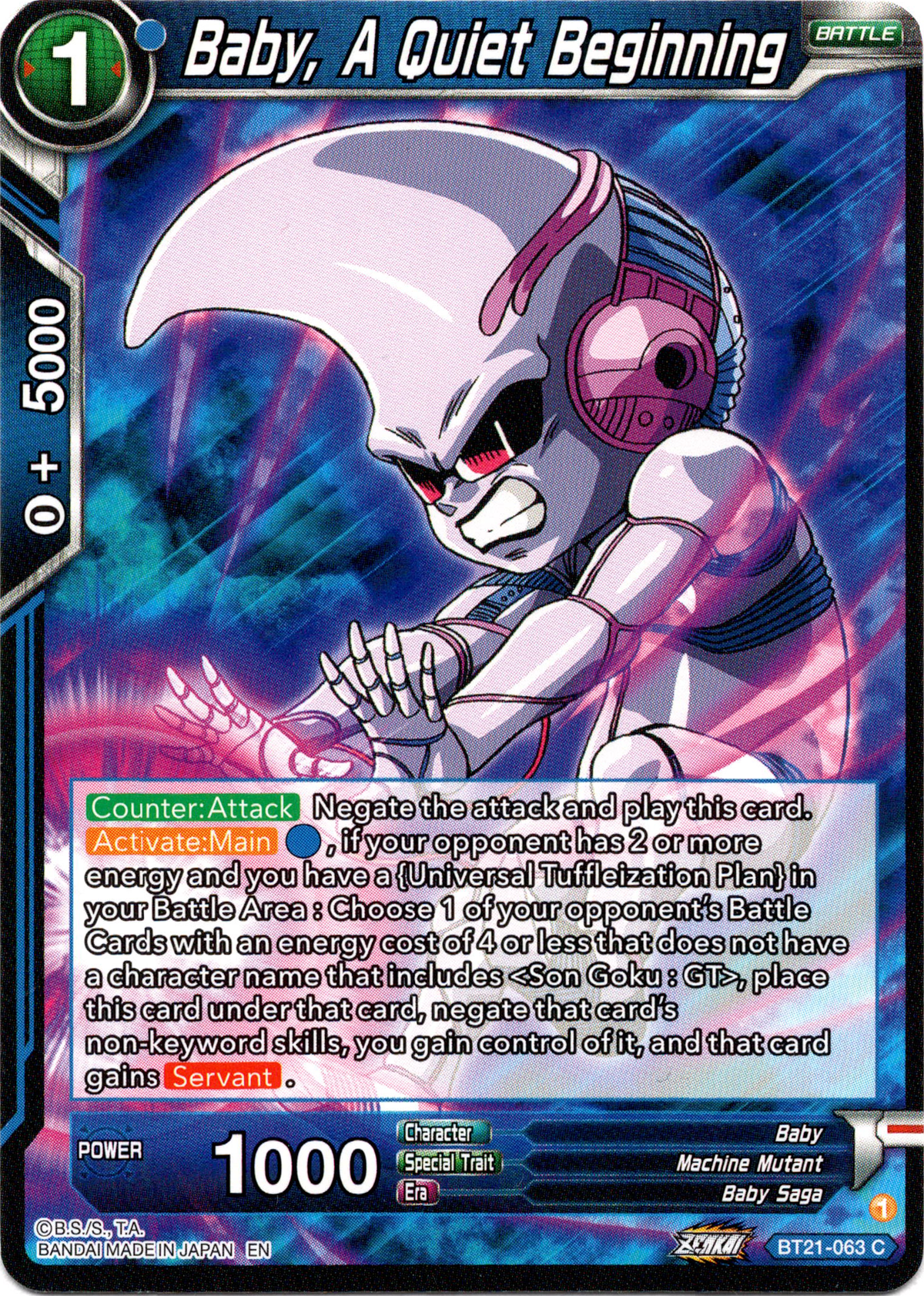 Baby, A Quiet Beginning - BT21-063 - Wild Resurgence - Card Cavern
