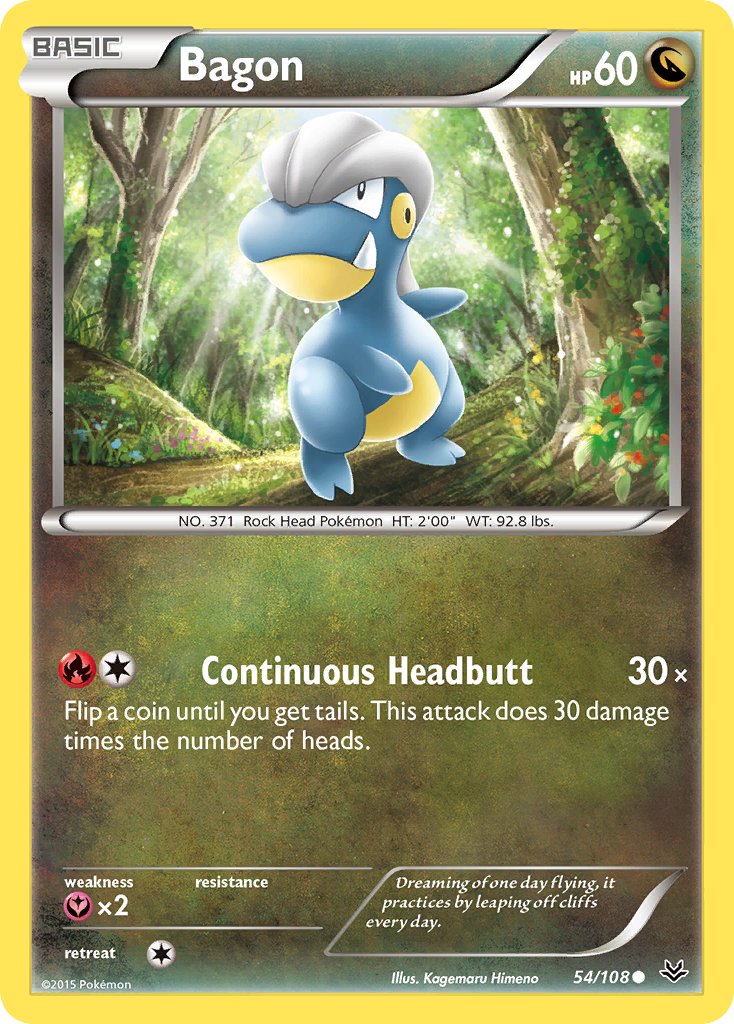 Bagon - 54/108 - Roaring Skies - Card Cavern