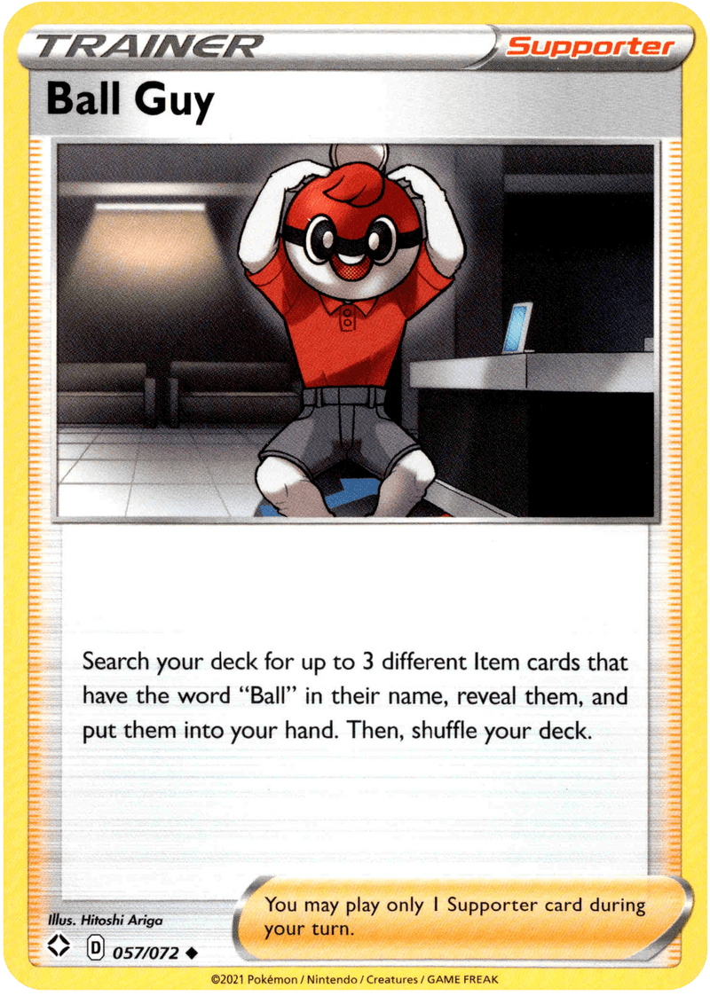 Ball Guy - 057/072 - Shining Fates - Card Cavern