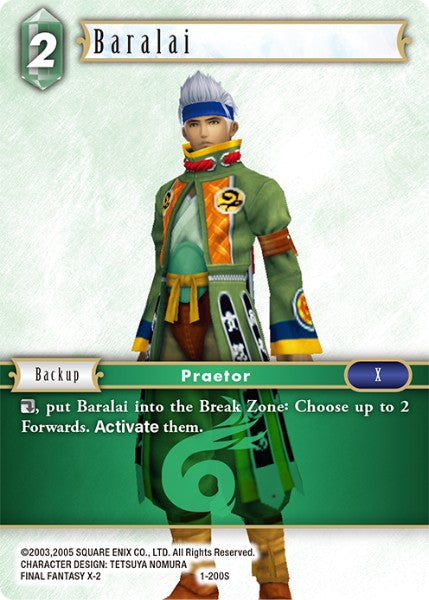 Baralai - 1-200S - Opus I - Foil - Card Cavern