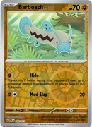 Barboach - 050/091 - Paldean Fates - Reverse Holo - Card Cavern