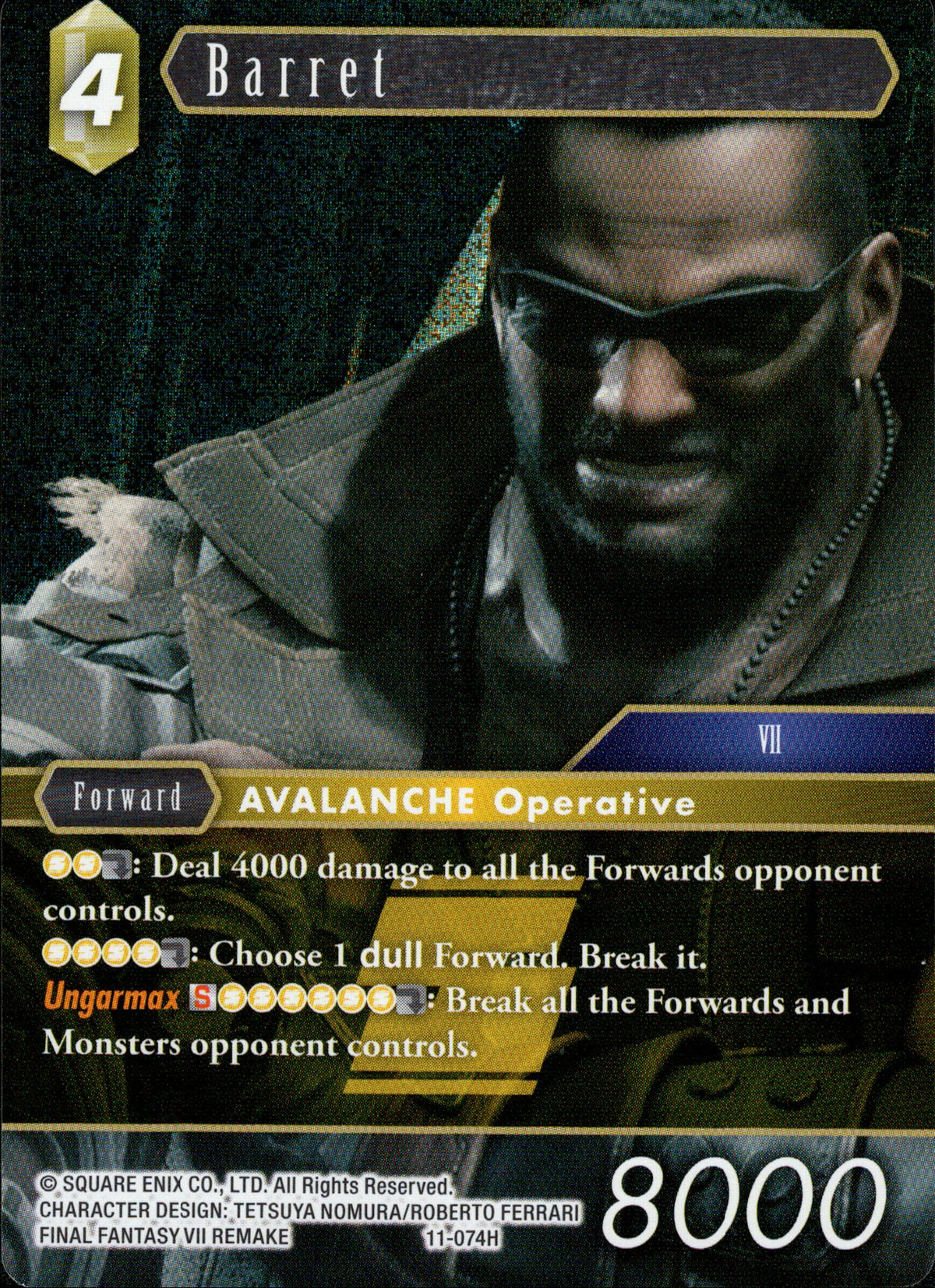 Barret - 11-074H - Opus XI - Foil - Card Cavern