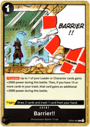 Barrier!! - OP04-095 C - Kingdoms of Intrigue - Card Cavern