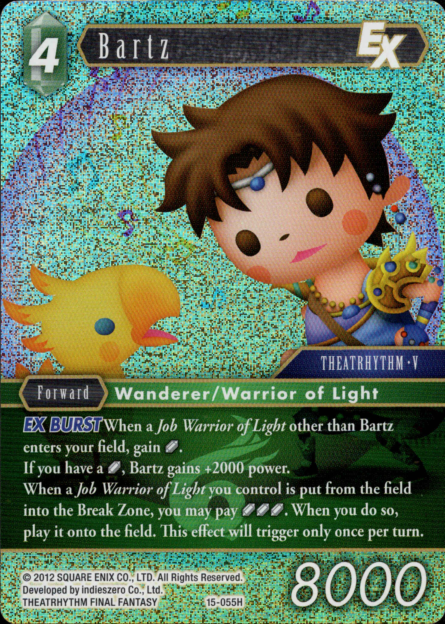 Bartz - 15-055H - Crystal Dominion - Foil - Card Cavern