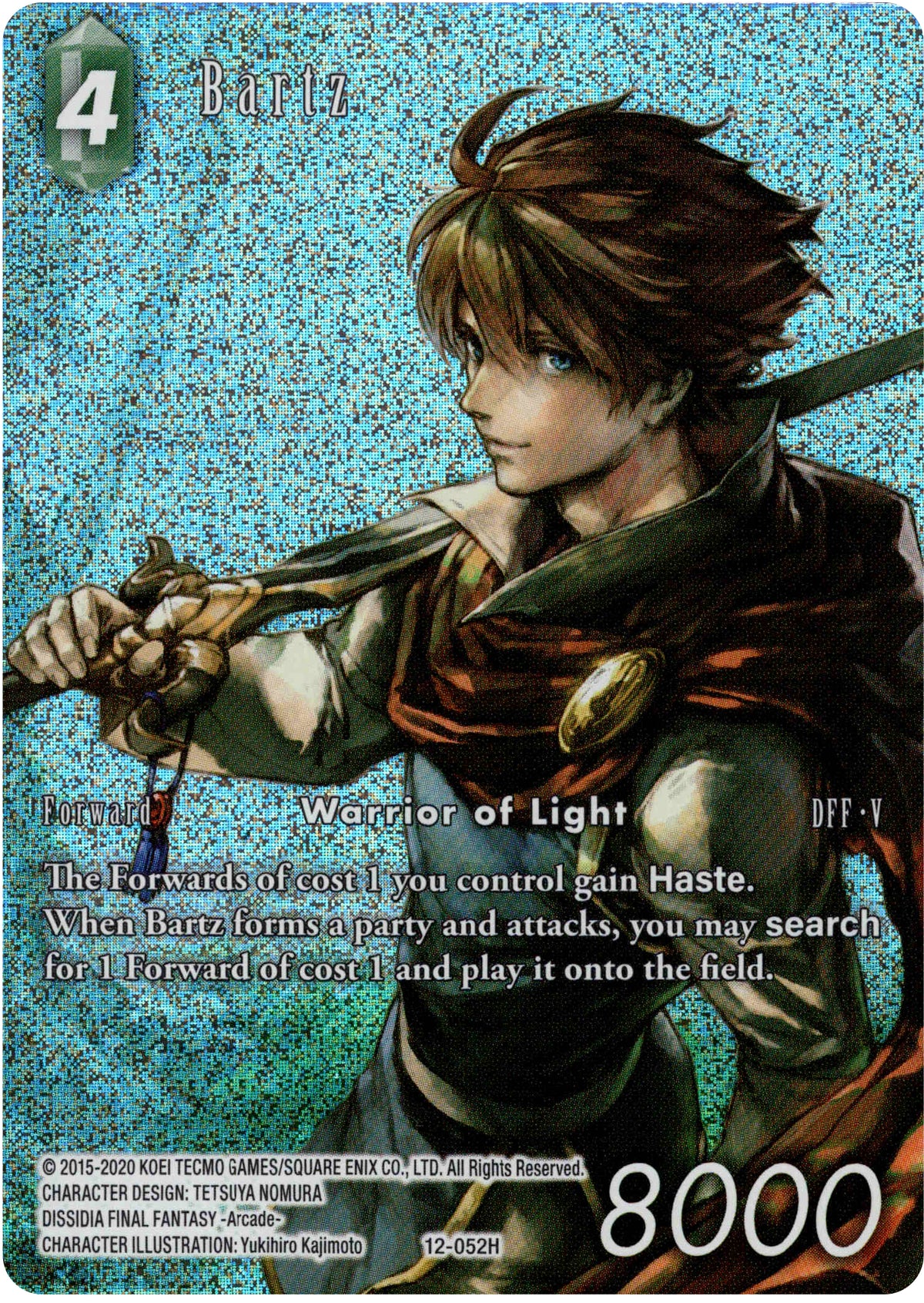 Bartz Full Art - 12-052H - Opus XII - Foil - Card Cavern