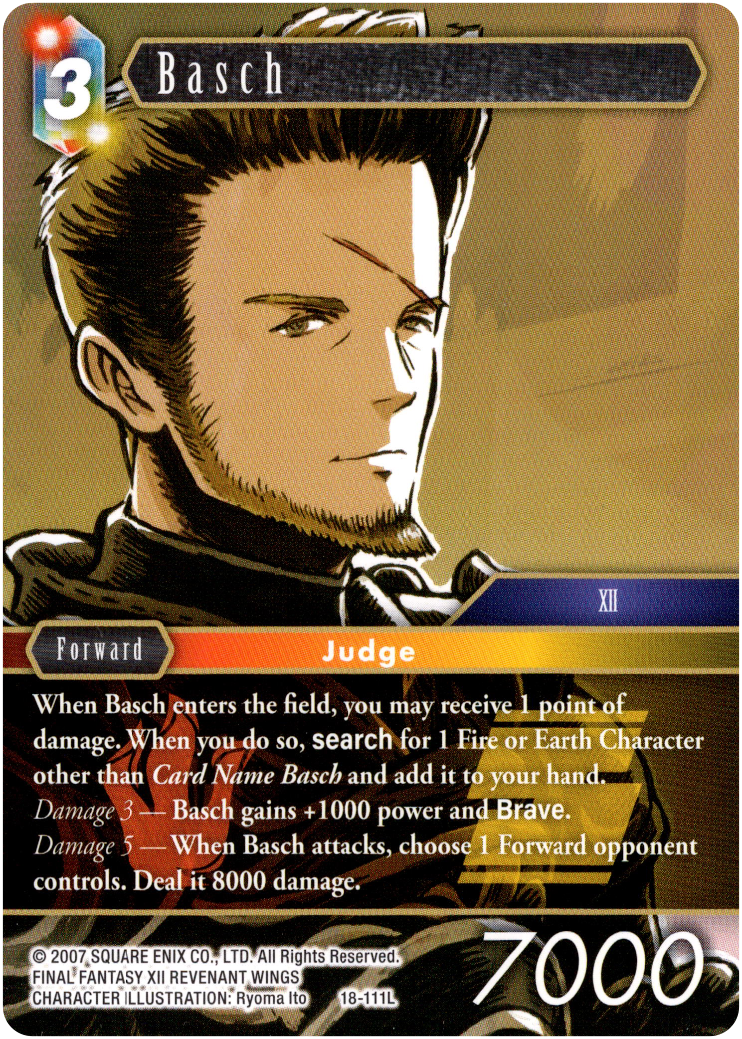 Basch - 18-111L - Resurgence of Power - Card Cavern
