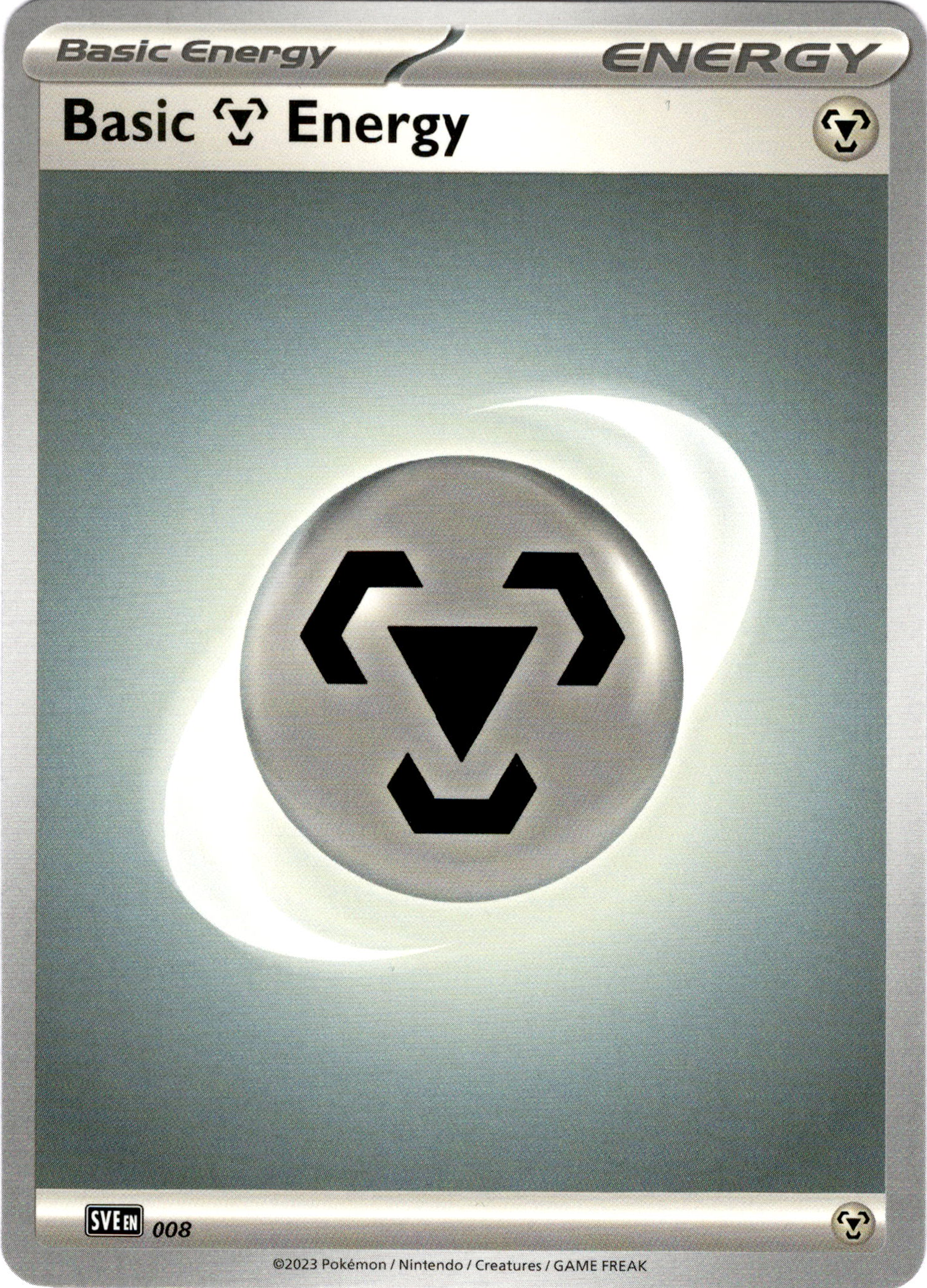 Basic Metal Energy - 008 - Scarlet & Violet - Card Cavern