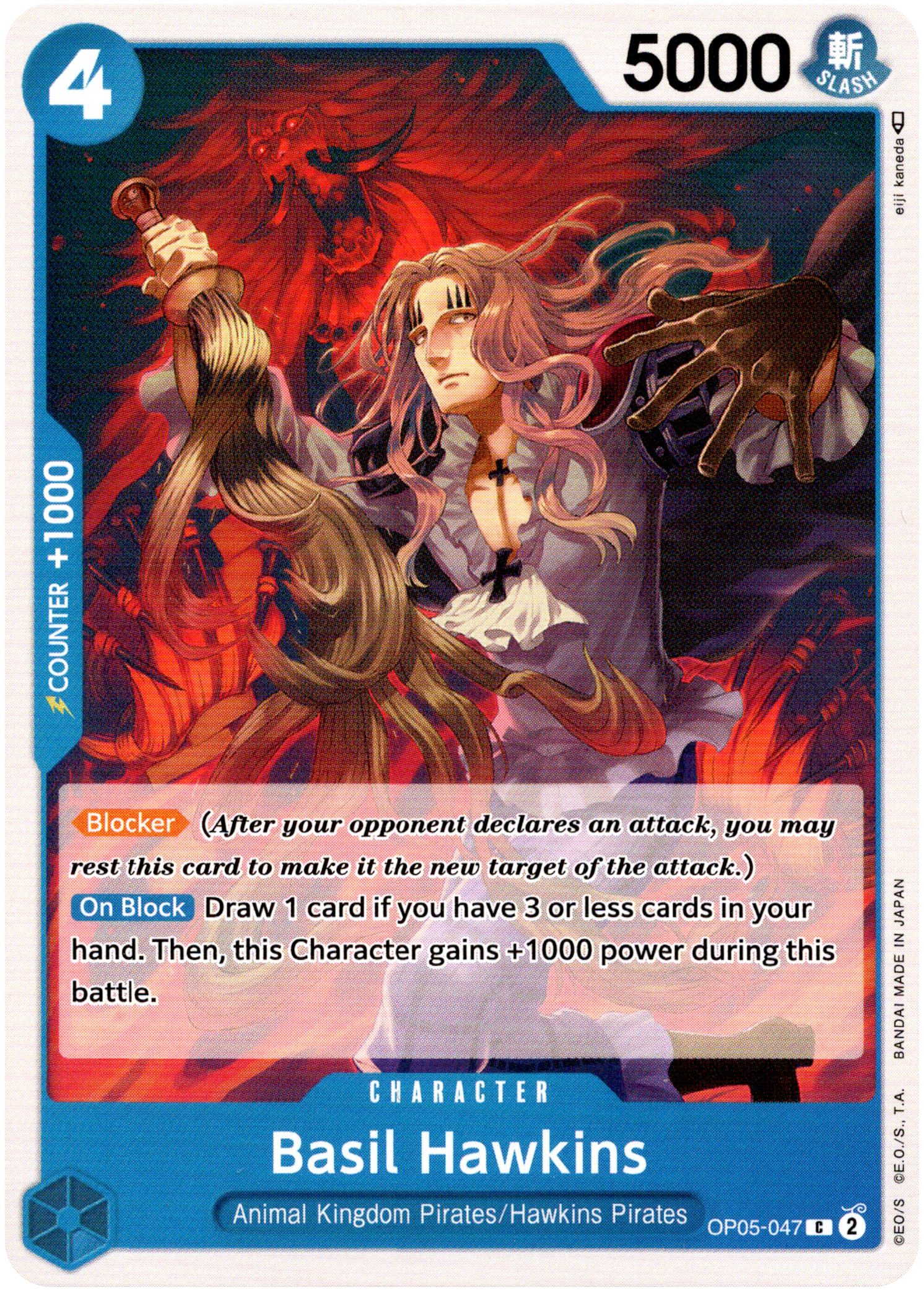 Basil Hawkins - OP05-047 - Awakening of the New Era - Card Cavern
