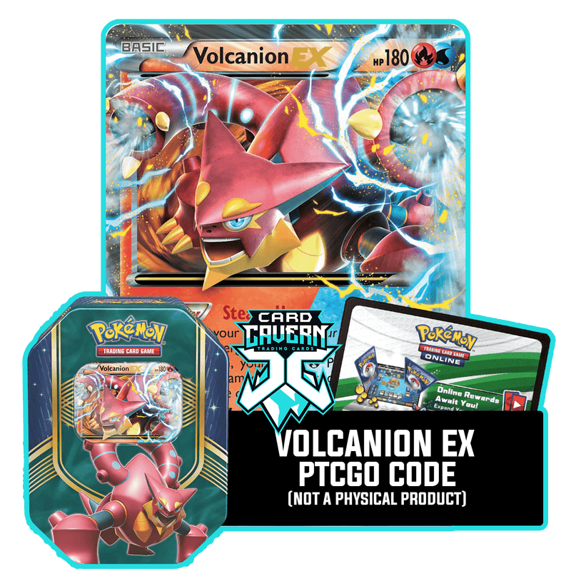 Battle Heart Tin: Volcanion EX - Mountain's Fury deck