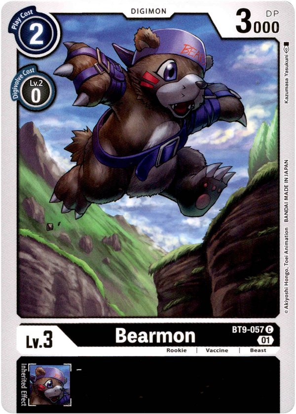 Bearmon - BT9-057 C - X Record - Card Cavern