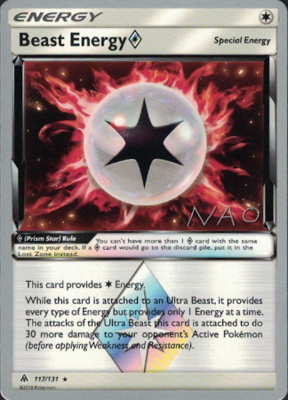 Beast Energy - 117/131 - 2018 World Championship - Card Cavern