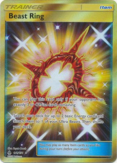 Beast Ring Secret Rare - 141/131 - Forbidden Light - Holo - Card Cavern