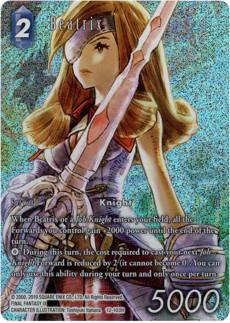 beatrix mtg card MTG: Magic The Gathering/FINAL FANTASY]ENBeatrix, Loyal General Extended Art | Buy from TCG Republic At the beginning of combat on your turn Beatrix, Loyal General (FIN-554) -