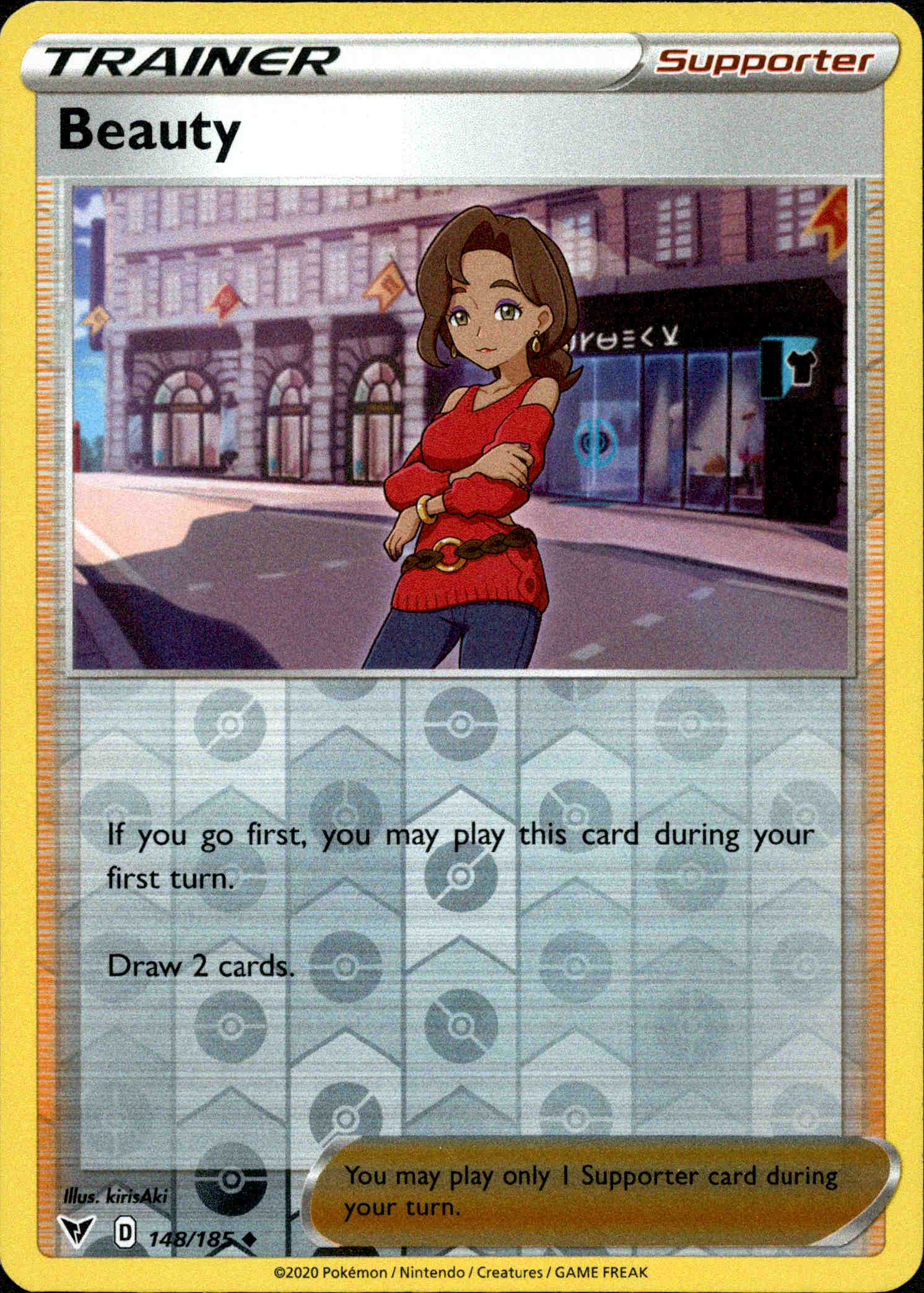 Beauty - 148/185 - Vivid Voltage - Reverse Holo - Card Cavern