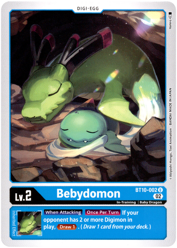 Bebydomon - BT10-002 U - Xros Encounter - Card Cavern