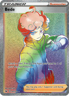 Bede Hyper Rare - 207/202 - Sword & Shield - Holo - Card Cavern
