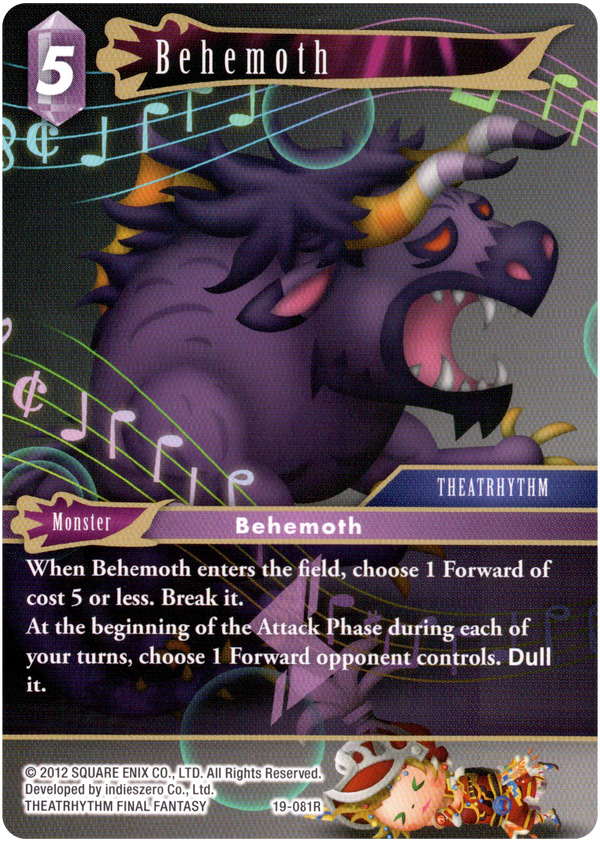 Behemoth - 19-081R - From Nightmares - Card Cavern