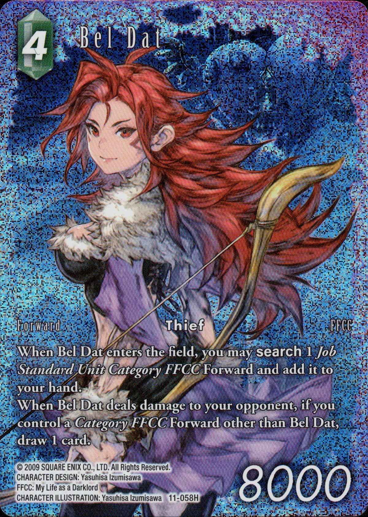 Bel Dat - 11-058H - Opus XI - Full Art - Card Cavern