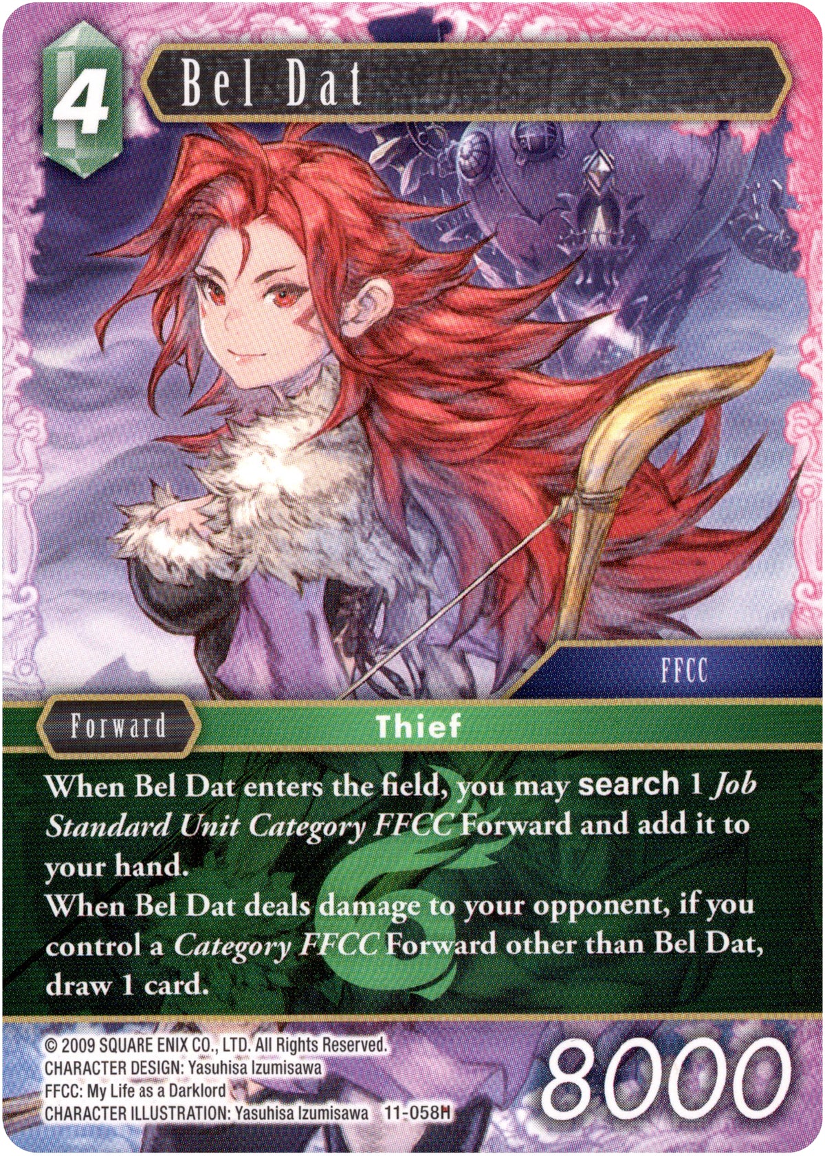 Bel Dat - 11-058H - Opus XI - Card Cavern