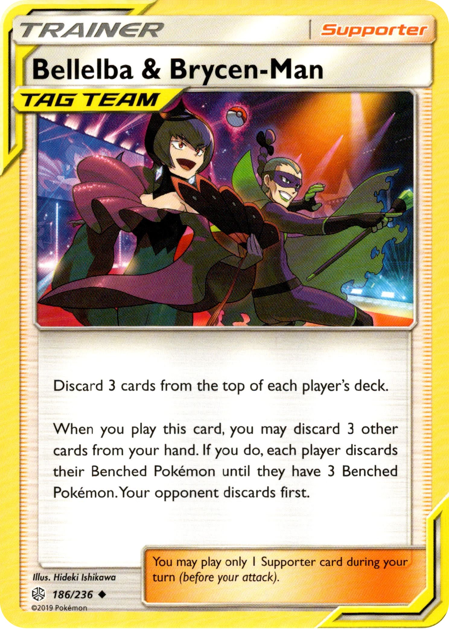 Bellelba & Brycen-Man - 186/236 - Cosmic Eclipse - Card Cavern