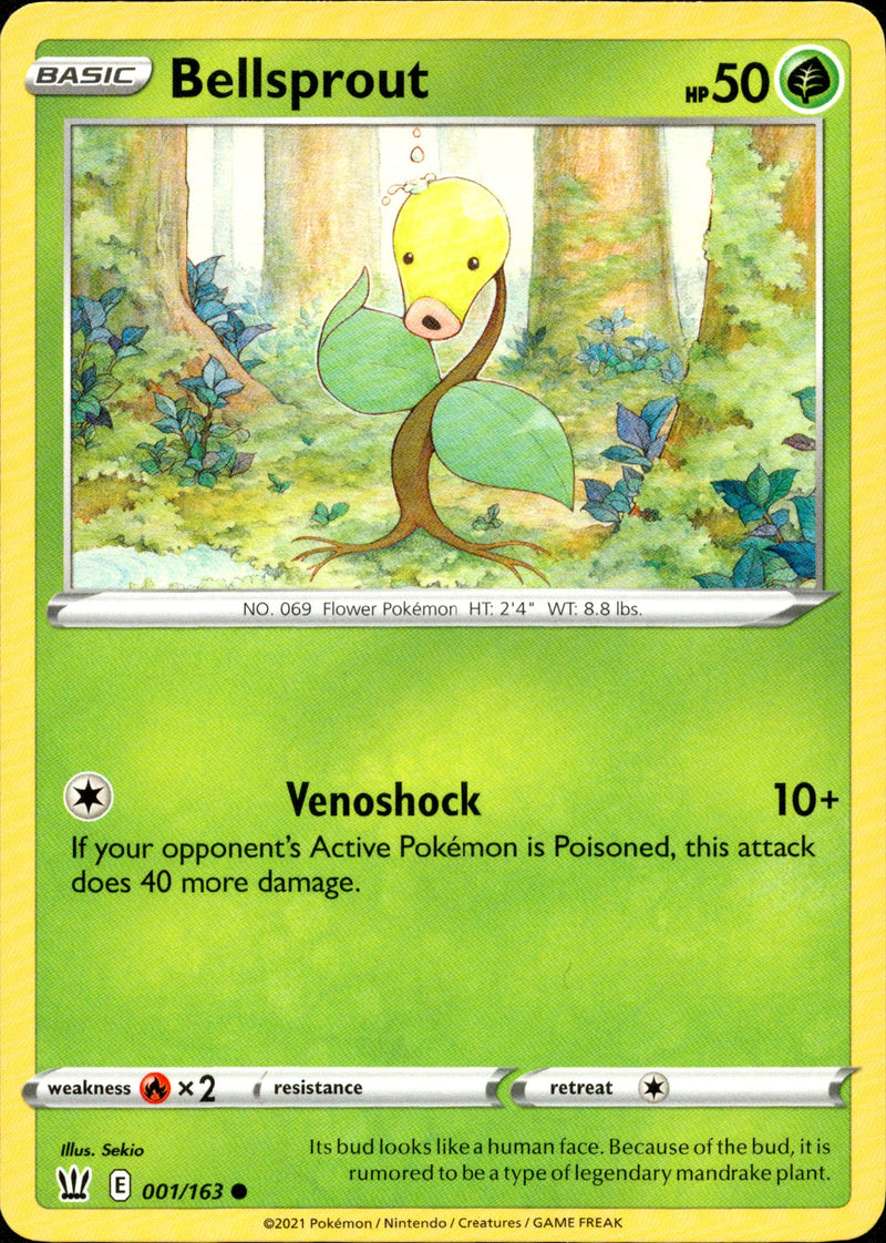Bellsprout - 001/163 - Battle Styles - Card Cavern