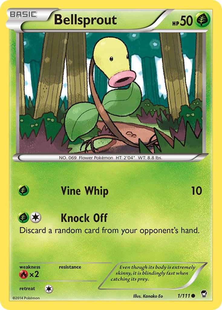 Bellsprout - 1/111 - Furious Fists - Card Cavern