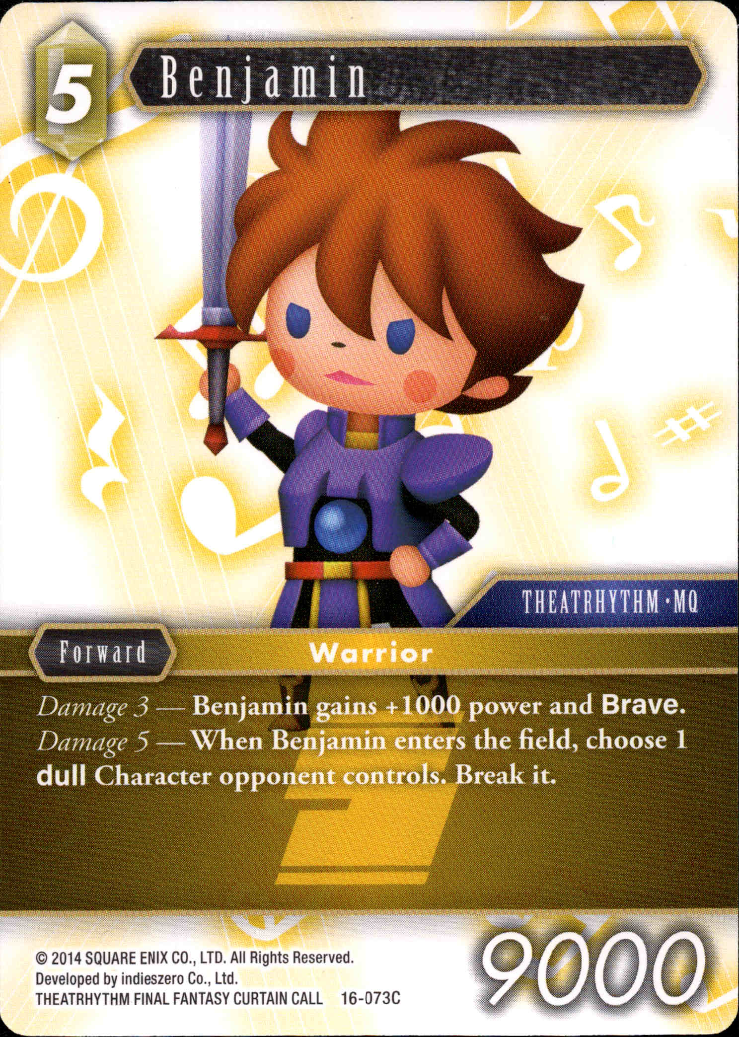 Benjamin - 16-073C - Emissaries of Light - Card Cavern