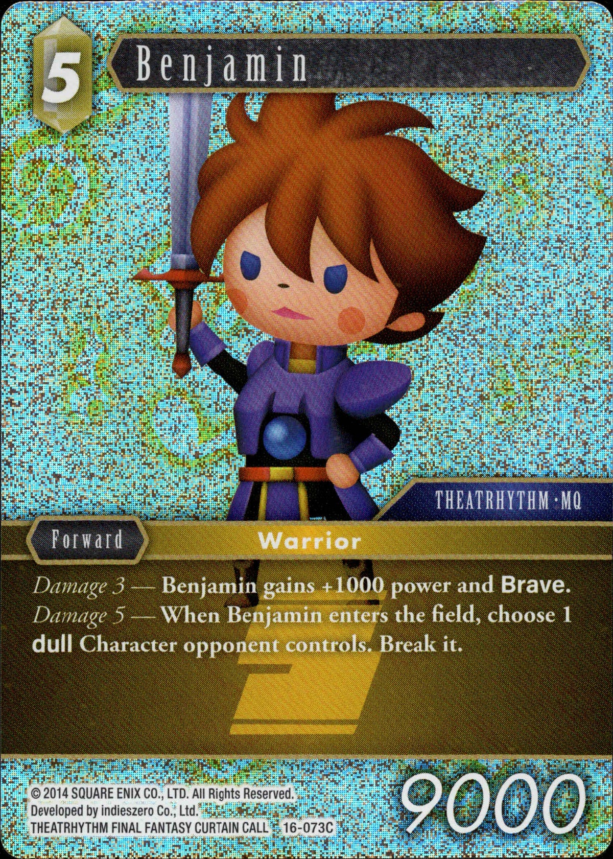 Benjamin - 16-073C - Emissaries of Light - Foil - Card Cavern