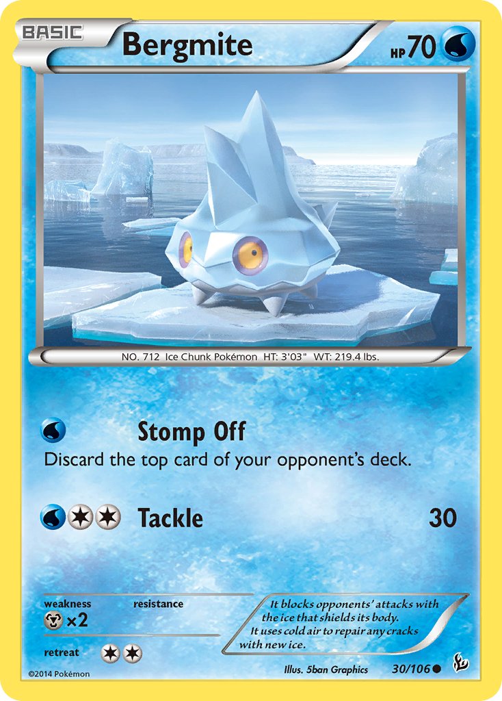 Bergmite - 30/106 - Flashfire - Card Cavern