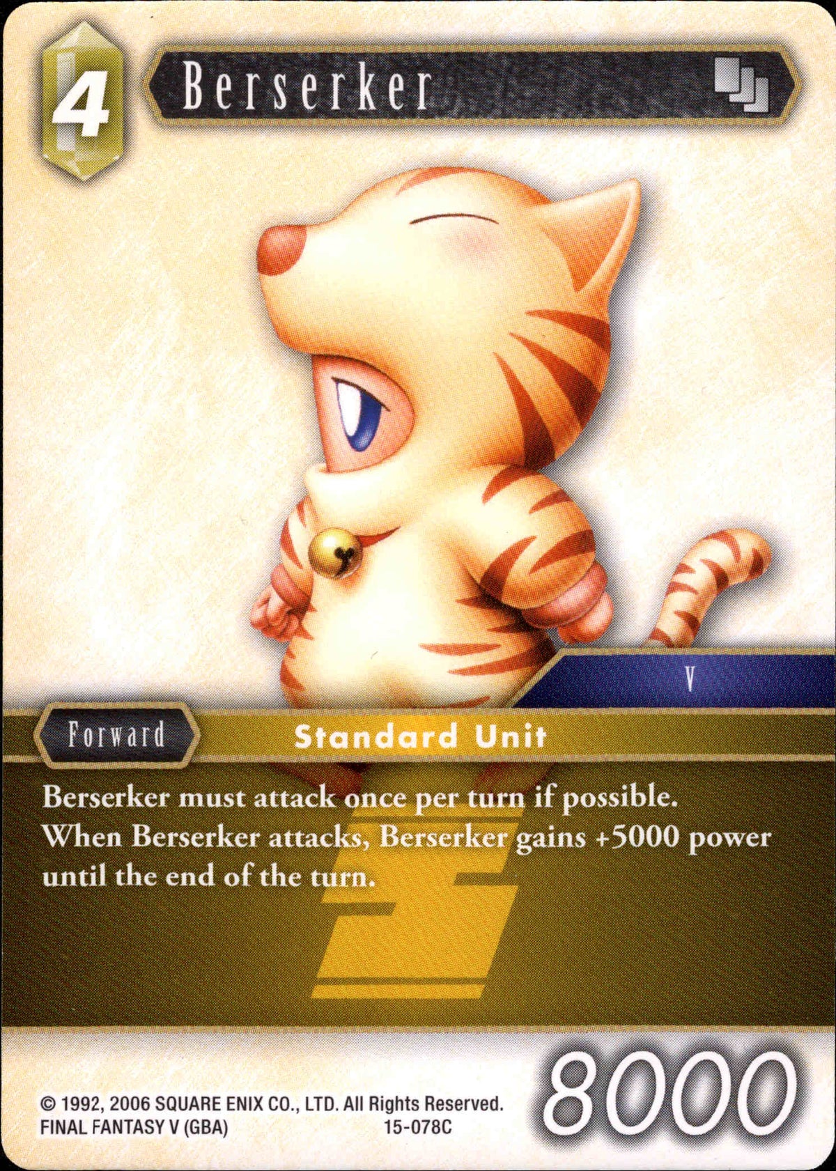 Berserker - 15-078C - Crystal Dominion - Card Cavern
