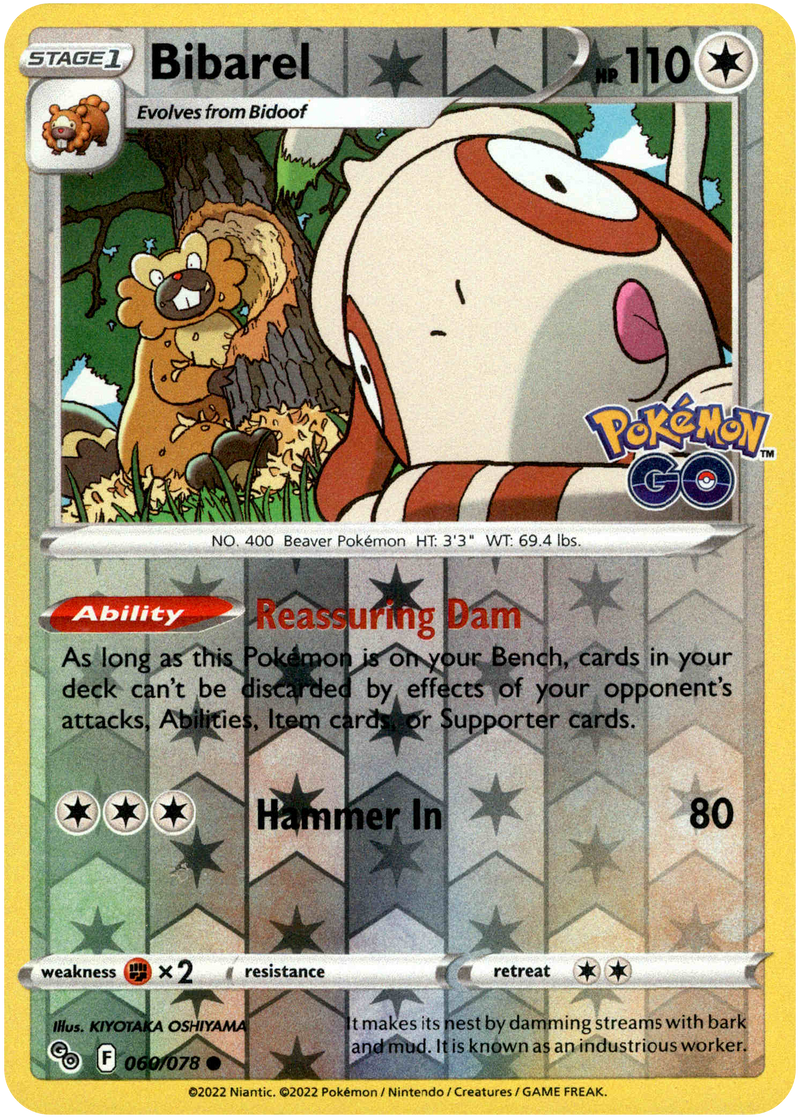 Bibarel - 060/078 - Pokemon Go