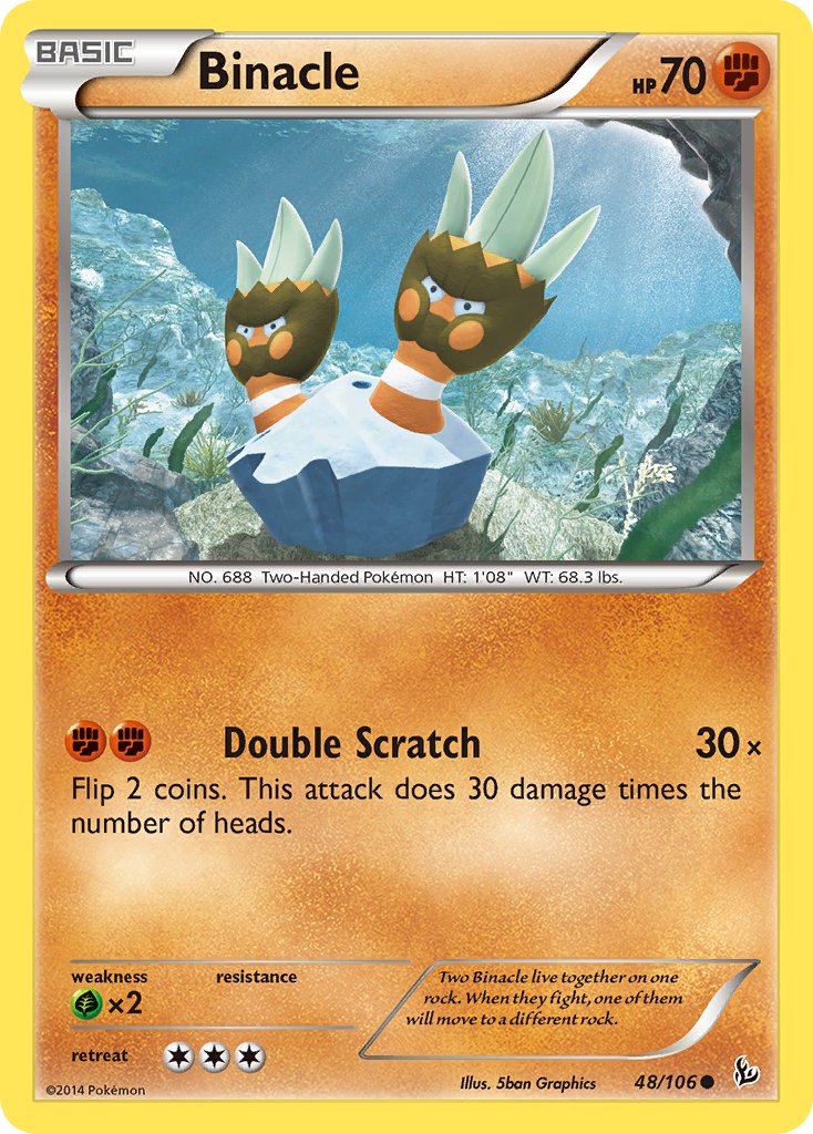 Binacle - 48/106 - Flashfire - Card Cavern