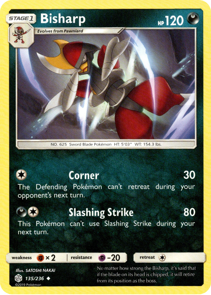 Bisharp - 135/236 - Cosmic Eclipse Card Cavern Trading Cards, LLC Bisharp - 135/236 - Cosmic Eclipse Card Cavern Trading Cards, LLC