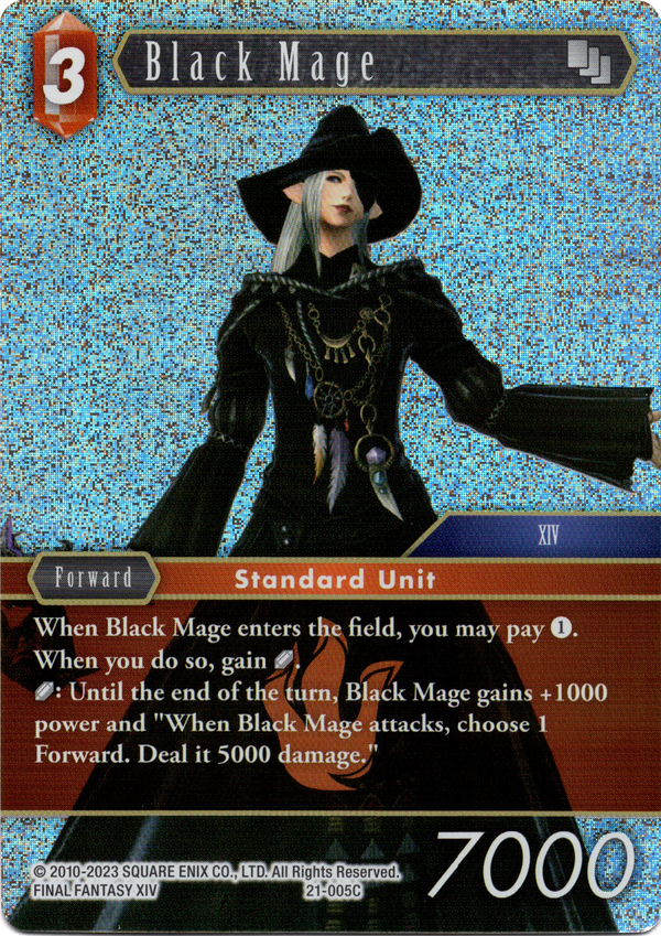 Black Mage - 21-005C - Beyond Destiny - Foil - Card Cavern